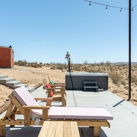 The Invisible Wind Cabin- Joshua Tree Amazing View 尤卡谷 外观 照片