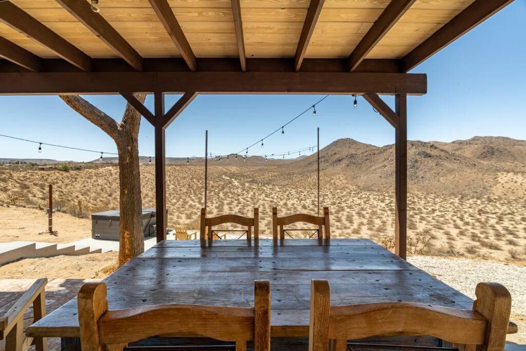 The Invisible Wind Cabin- Joshua Tree Amazing View 尤卡谷 外观 照片