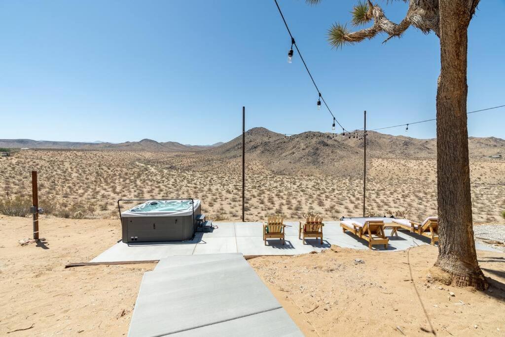 The Invisible Wind Cabin- Joshua Tree Amazing View 尤卡谷 外观 照片