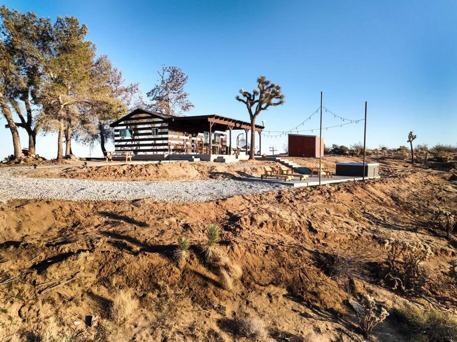 The Invisible Wind Cabin- Joshua Tree Amazing View 尤卡谷 外观 照片